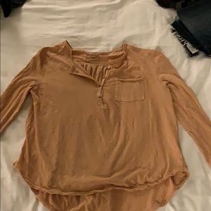 We The Free size S/P long sleeve shirt